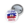 Haiti Custom Pin Buttons