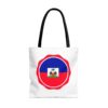 Haitian Flag Tote Bag (AOP)