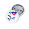 J’aime Haiti Custom Pin Buttons