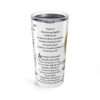 Faithful Tumbler, Christian Drinkware, Bible Verse Cup, Inspirational Stainless Steel Mug, Religious Gift