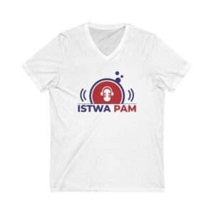 ISTWA PAM - Unisex Jersey Short Sleeve V-Neck Tee