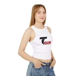 TGUN - Women's Micro Rib Racer Tank Top