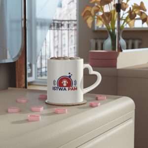 ISTWA PAM - Heart-Shaped Mug